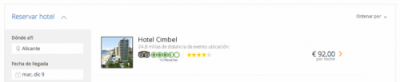 Reservar Hotel